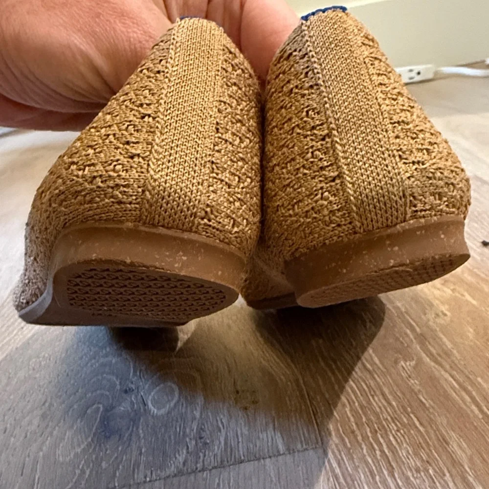 Rothy’s The Max Square Flats Wren Crochet Women’s Size 8.5 Sustainable Shoes - Picture 4 of 7